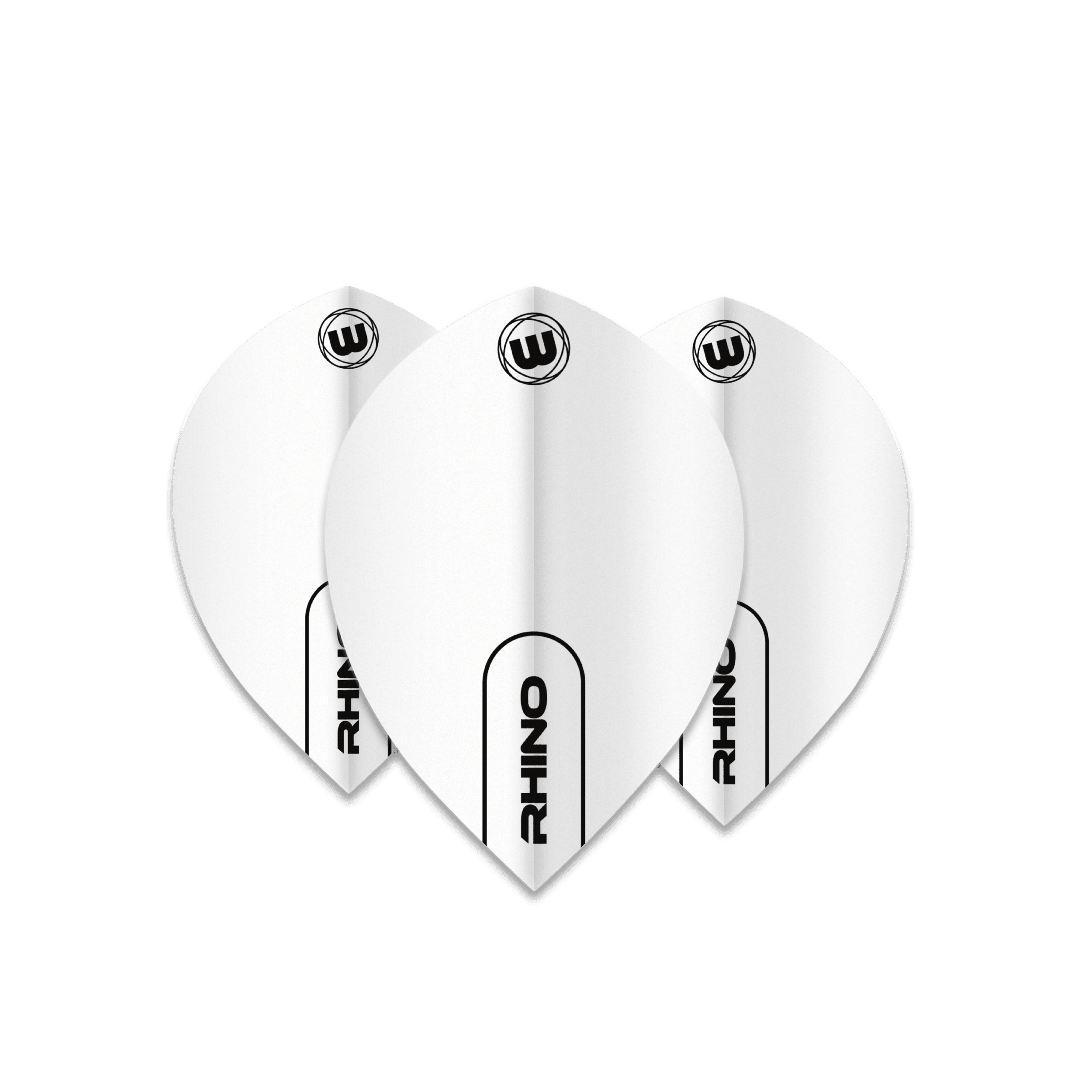 Winmau - Rhino Hruškovitá Bílá - 75 Mikron - Letky Na Šípky - Direct Darts - 1