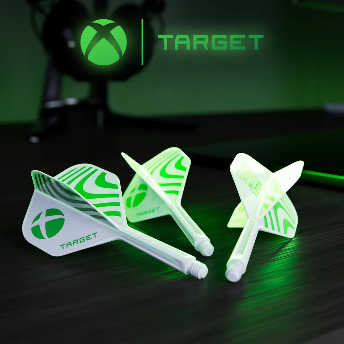 Target - K-Flex - Xbox - No2 - Jednodílný Násadky/Letky Na Šípky - Direct Darts - 2
